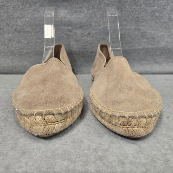 FRYE Cement Lee A Line Flat Espadrilles Size 8.5 - Picture 3 of 9